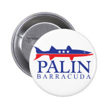 Barracuda de Sarah Palin Pin