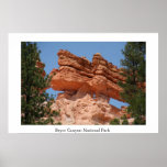 Barranco de Bryce Poster