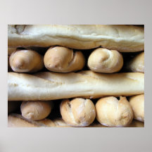 Barras de pan poster