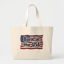 Barras y estrellas - llevadas en los E.E.U.U. Bolsas