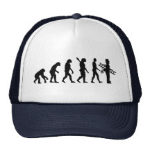 Barrendero de la chimenea de la evolución gorras