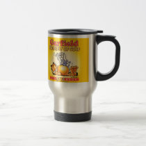 Barriga de Garfield de la taza del viaje del oro tazas