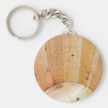 Barril de madera llaveros personalizados