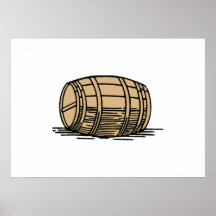 Barril de vino impresiones