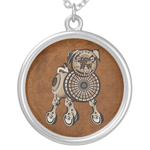 Barro amasado de Steampunk Pendientes Personalizados