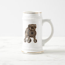 Barro amasado de Steampunk Tazas De Café