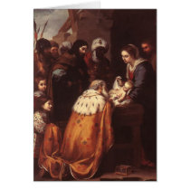 Bartolome Murillo - la adoración de la CROMATOGRAF tarjetas
