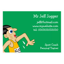 Basculador, Sr. Jeff Jogger Tarjetas De Negocios