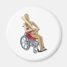 BaseballBatWheelchair Iman De Frigorífico