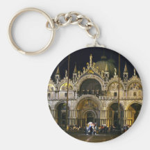BASÍLICA CUADRADA DE MARCO DE VENECIA SAN LLAVERO PERSONALIZADO