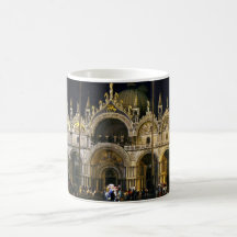BASÍLICA CUADRADA DE MARCO DE VENECIA SAN TAZA DE CAFÉ