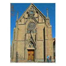 Basílica de la catedral de St Francis Santa Fe nan Tarjeta Postal