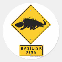 Basilisco XING Pegatina