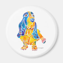 Basset Hound Imán
