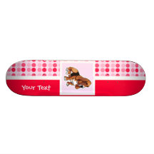 Basset Hound lindo Patinetas Personalizadas