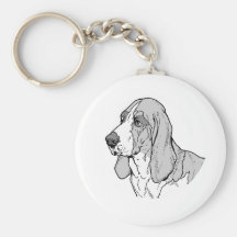 BASSET HOUND LLAVEROS