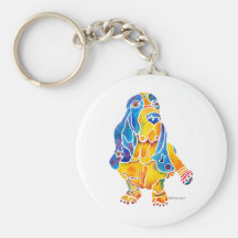 Basset Hound Llaveros
