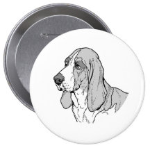 BASSET HOUND PIN
