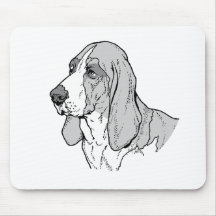 BASSET HOUND TAPETES DE RATONES