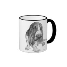 Basset Hound Taza De Café