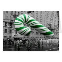 Bastón de caramelo en desfile felicitaciones