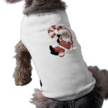 Bastón de caramelo Santa Camisas De Mascota