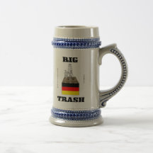 Basura alemana Stein, plataformas petroleras, acei Tazas