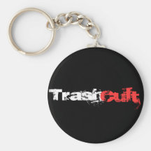 Basura, culto llavero personalizado