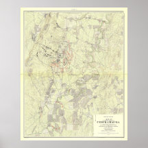 Batalla de Chickamauga Posters