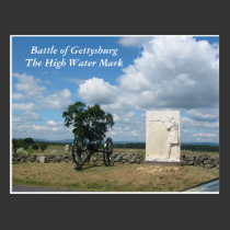 Batalla de Gettysburg, postal de la marca de apoge tarjetas postales