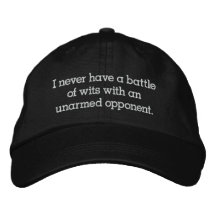 Batalla de ingenios por SRF Gorras Bordadas
