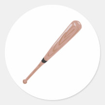 Bate de béisbol pegatina