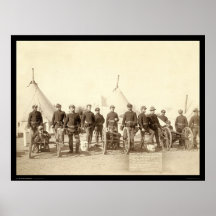 Batería E de la 1ra artillería y arma SD 1891 de H Impresiones
