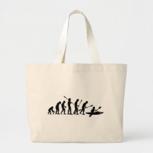 Batiendo la evolución (kajak) bolsa de mano