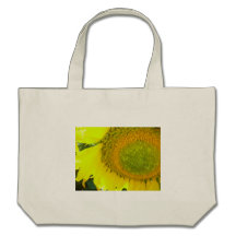 Baumwolltasche Sonnenblumenring