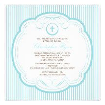 Bautismo cruzado dulce Inviation de la niña o del  Invitaciones Personales