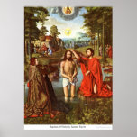 Bautismo de Cristo de Gerard David Impresiones