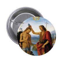Bautismo de Cristo de Pedro Perugino Pins