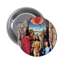 Bautismo de Cristo de Weyden Rogier Van Der Pins