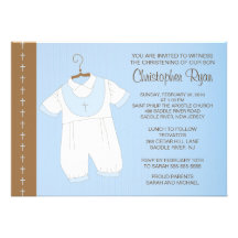 Bautismo del bebé/bautizo Inviation Invitación Personalizada