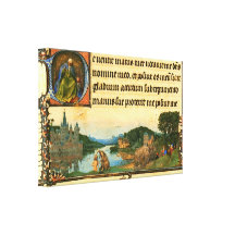 Bautismo en enero Van Eyck de Christs Impresiones En Lona