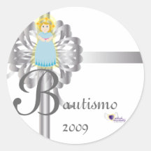 ¡"Bautismo"! Pegatina-Personalizar