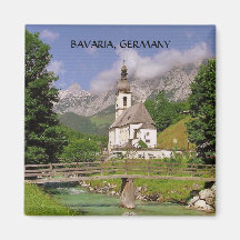 BAVIERA, ALEMANIA IMANES DE NEVERA