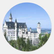 Baviera del castillo de Neuschwanstein Etiquetas