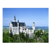 Baviera del castillo de Neuschwanstein Postales