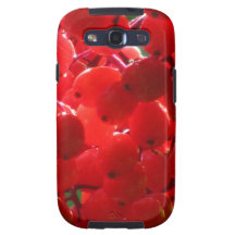 Baya de la pasa roja galaxy s3 carcasa