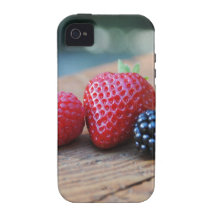 Bayas dulces vibe iPhone 4 funda