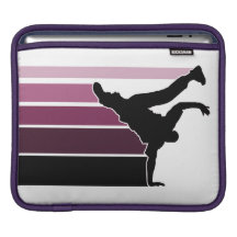 BBOY alinea la manga púrpura del ipad Funda Para iPads