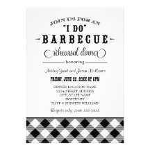 Bbq casual de la invitación el | de la cena del en