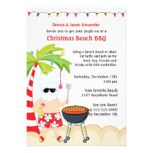 Bbq del navidad en la playa anuncios  